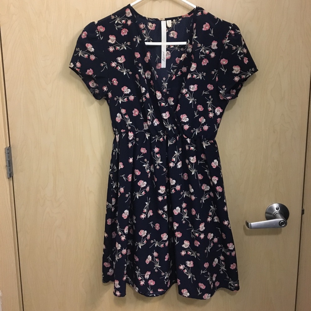 Reformed floral skater dress